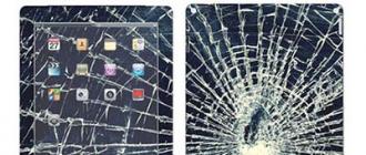 Стоимость замены стекла на iPad Причины поломки стекла